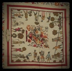 Hermes-Paris silk scarf
